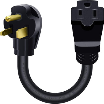 Welding Cord N6-50P to N5-15R 50 Amp Male to 15 Amp Female 14AWG Heavy Duty Adapter Cable for Stick MMA ARC MIG TIG Plasma Cutter Welder Weld